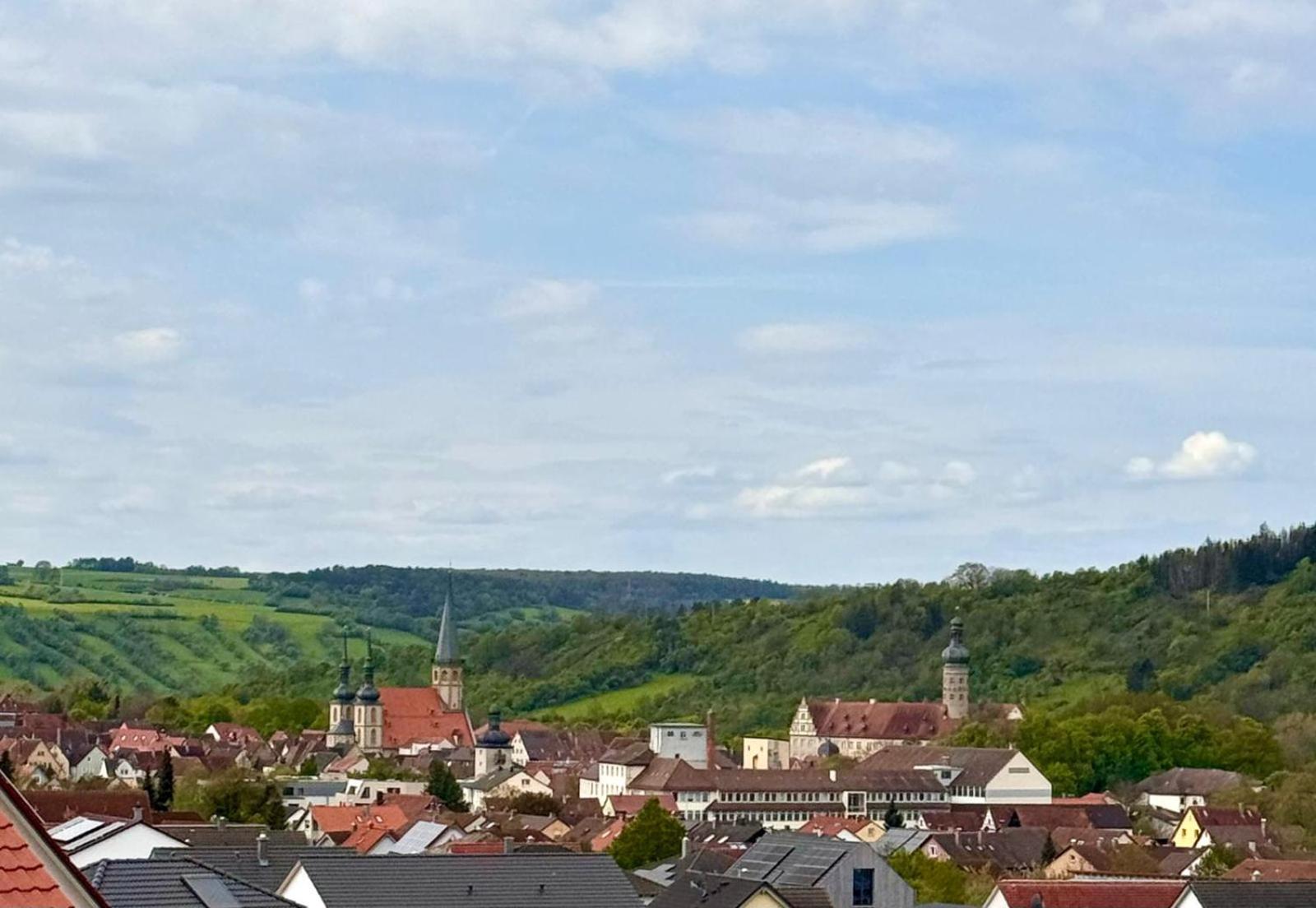 Weikersheim Penthouse Apartment Bagian luar foto