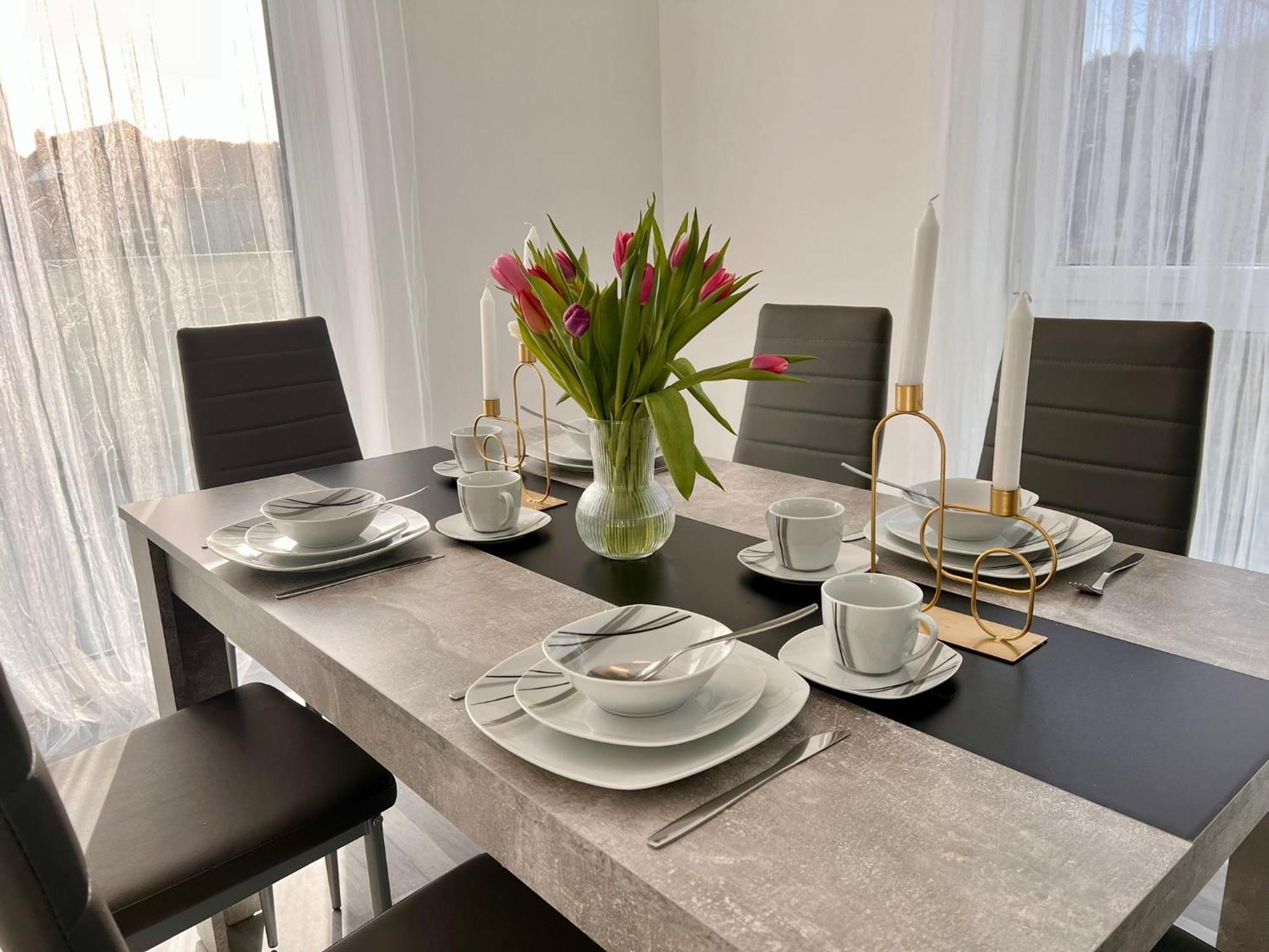 Weikersheim Penthouse Apartment Bagian luar foto